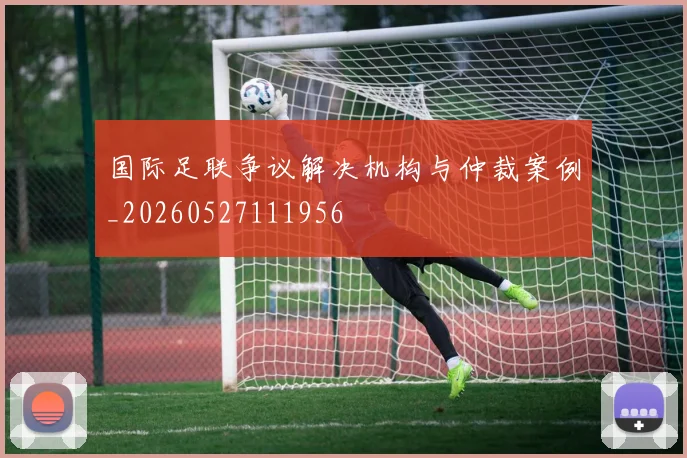 国际足联争议解决机构与仲裁案例_20260527111956